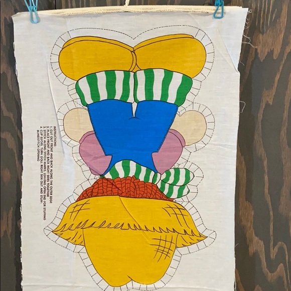 Vintage StrawberryShortcake HuckleberryPie pattern - Picture 3 of 5